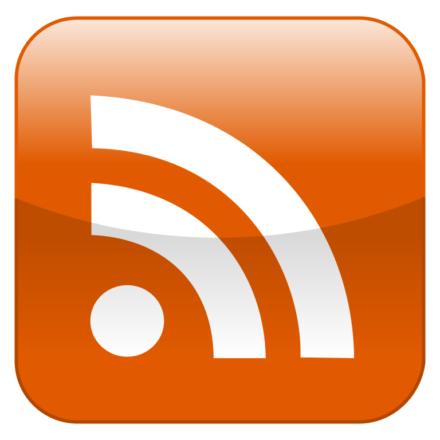 An icon representing RSS feeds
